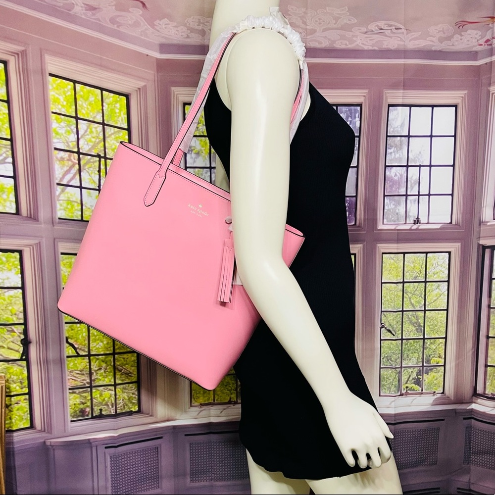 NWT Kate Spade Jana Carnation Tote Bag - Picture 8 of 15